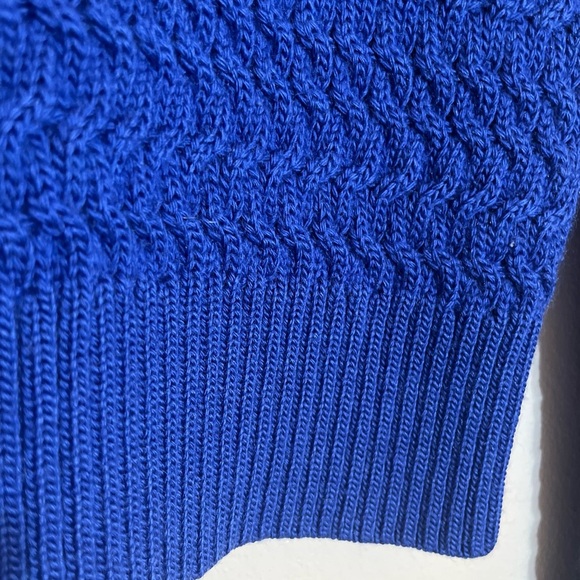 Dreyden Sweater - Women's Small Blue - Turtleneck Knit Merino Wool - Picture 5 of 14